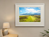 Nearing The Turn, Royal County Down - signed limited edition print by Lucas Creative Art