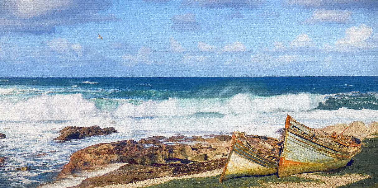 No More, Fanad Head - signed limited edition print by Lucas Creative Art