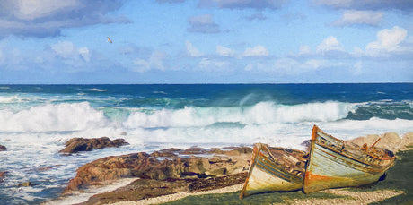 No More, Fanad Head - signed limited edition print by Lucas Creative Art