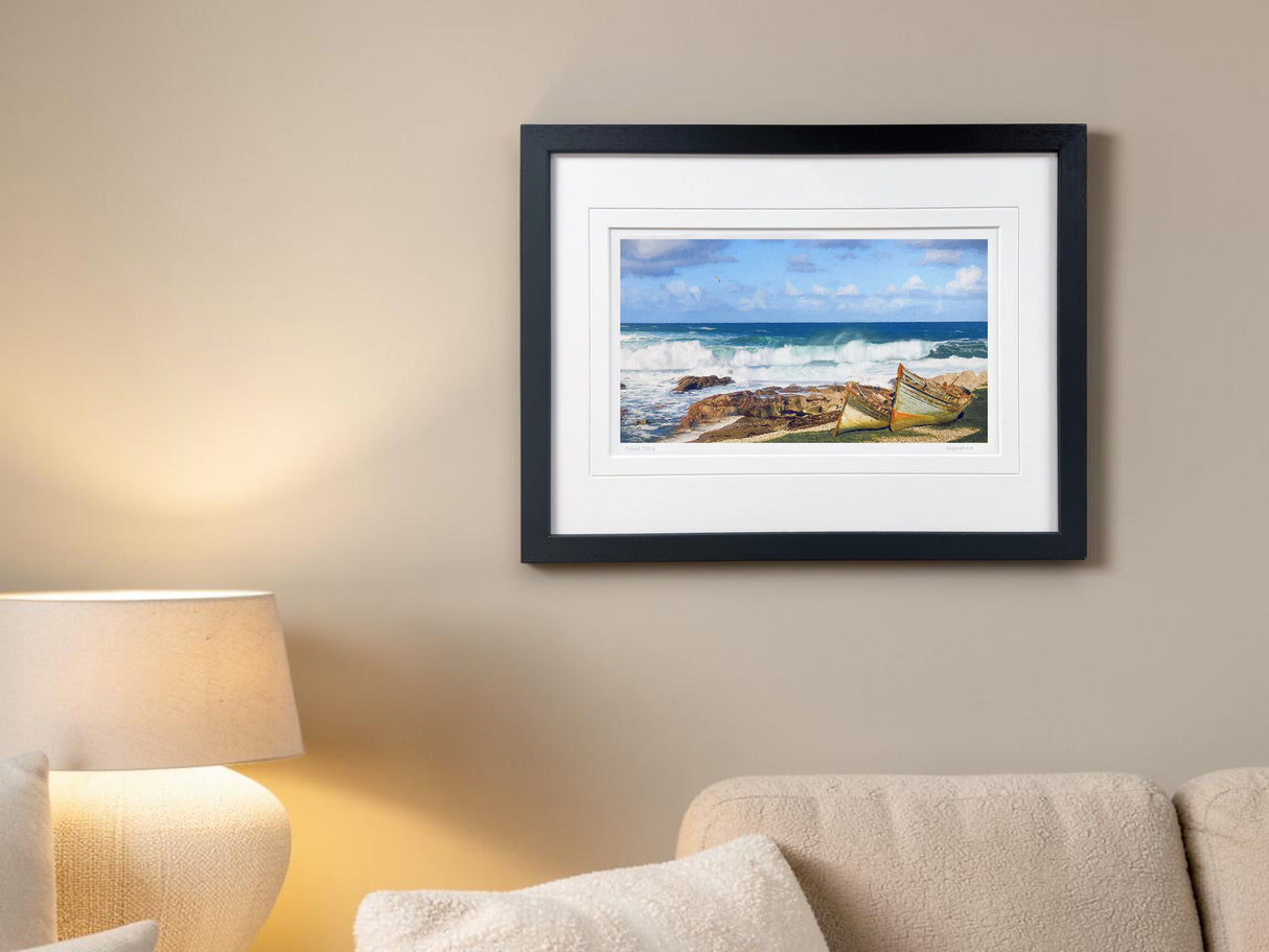 No More, Fanad Head - signed limited edition print by Lucas Creative Art