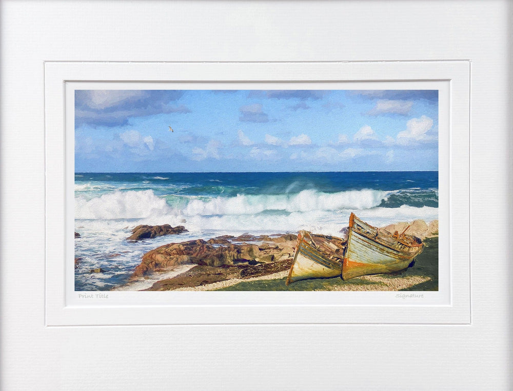 No More, Fanad Head - signed limited edition print by Lucas Creative Art
