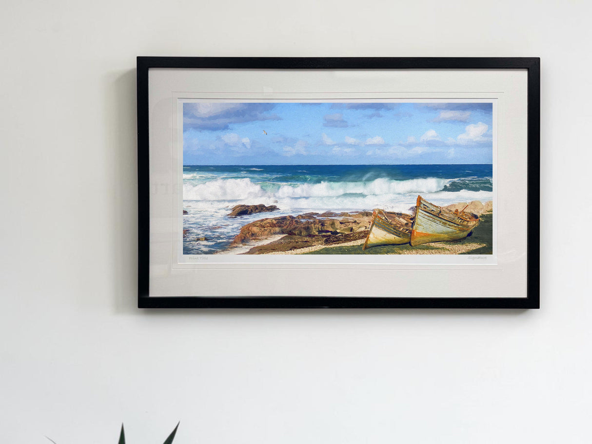 No More, Fanad Head - signed limited edition print by Lucas Creative Art