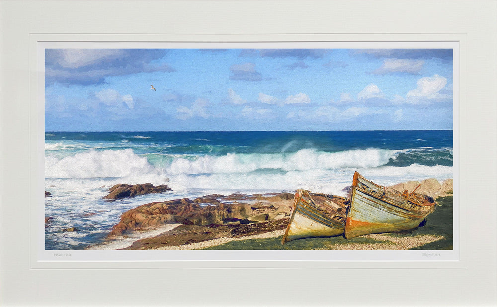 No More, Fanad Head - signed limited edition print by Lucas Creative Art