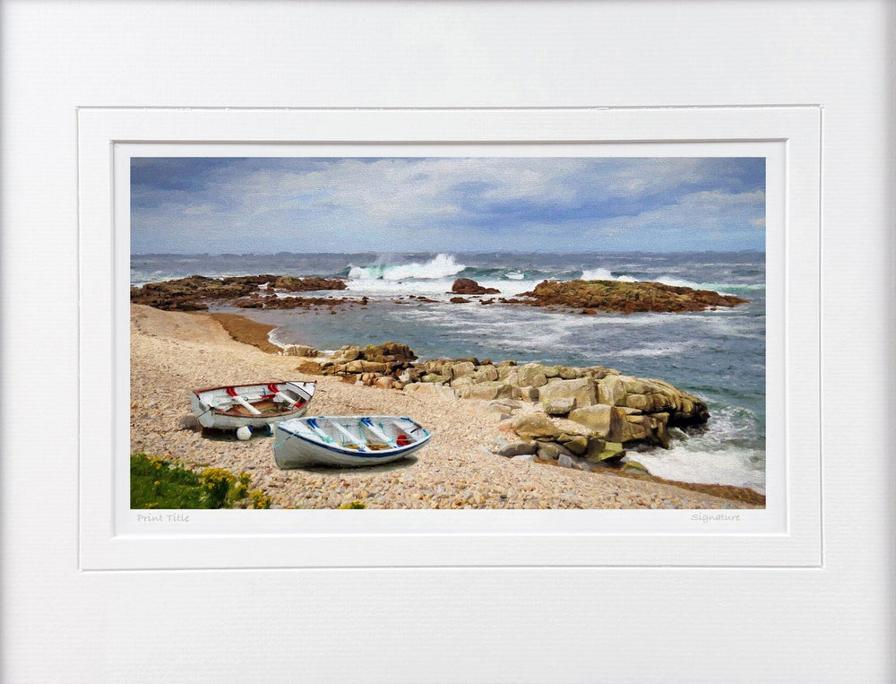 Not Today, Near Fanad Head - signed limited edition print by Lucas Creative Art