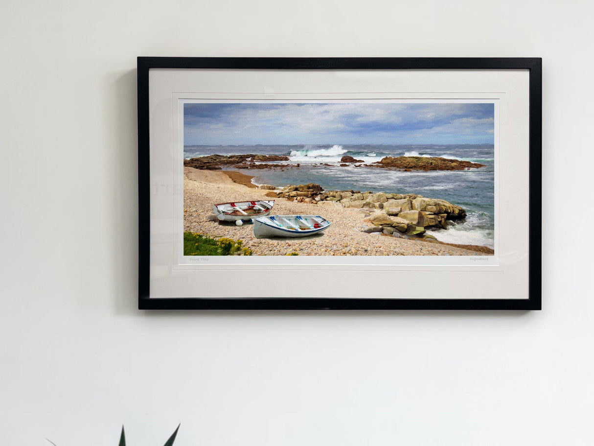 Not Today, Near Fanad Head - signed limited edition print by Lucas Creative Art
