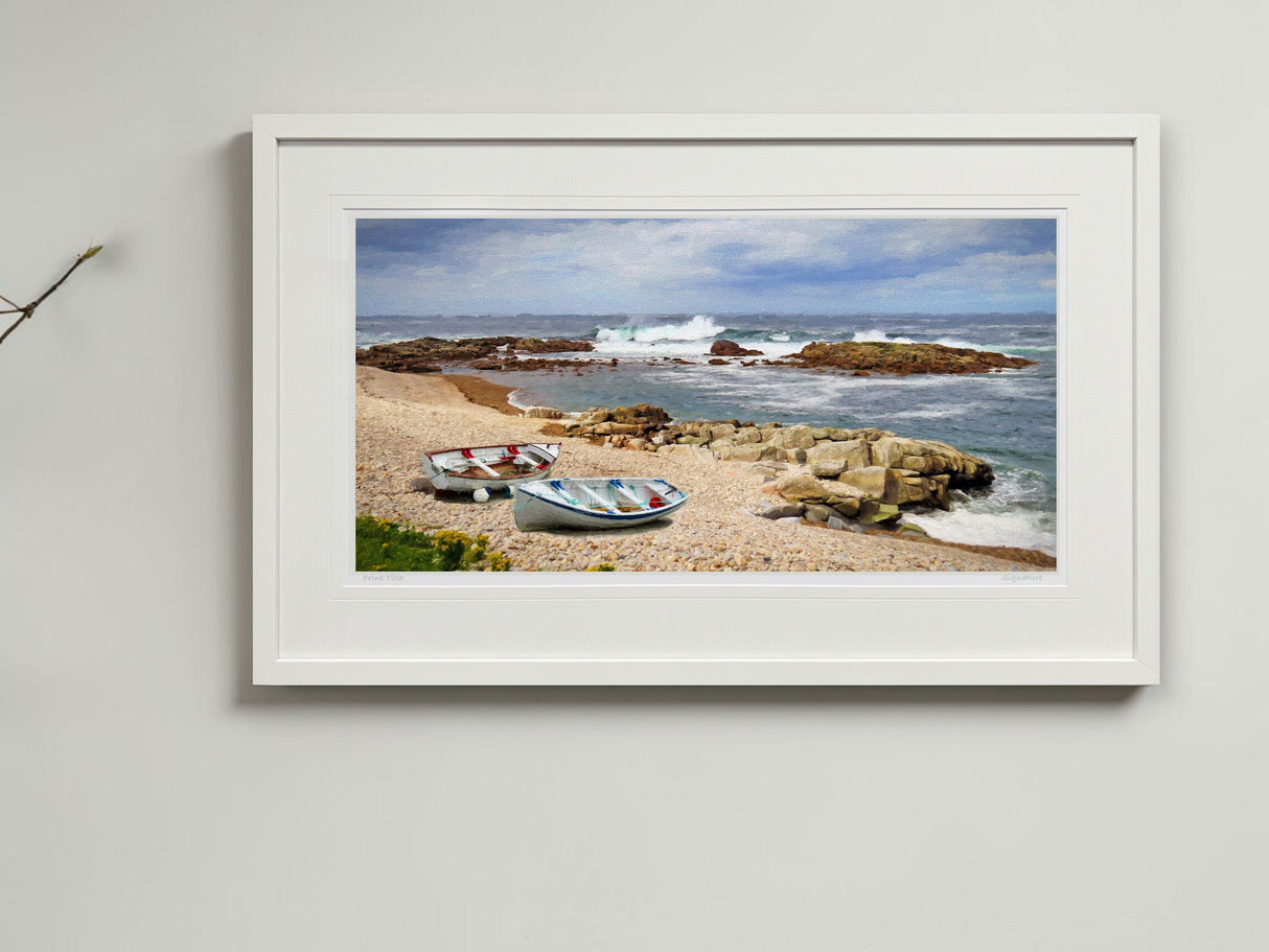 Not Today, Near Fanad Head - signed limited edition print by Lucas Creative Art