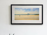 On Tramore Strand - signed limited edition print by Lucas Creative Art