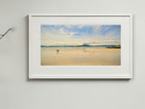 On Tramore Strand - signed limited edition print by Lucas Creative Art