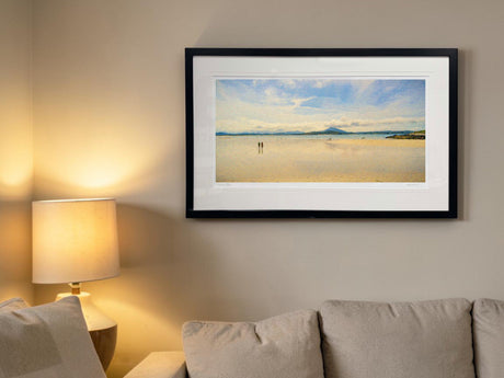 On Tramore Strand - signed limited edition print by Lucas Creative Art