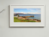 Portsalon Pier - signed limited edition print by Lucas Creative Art