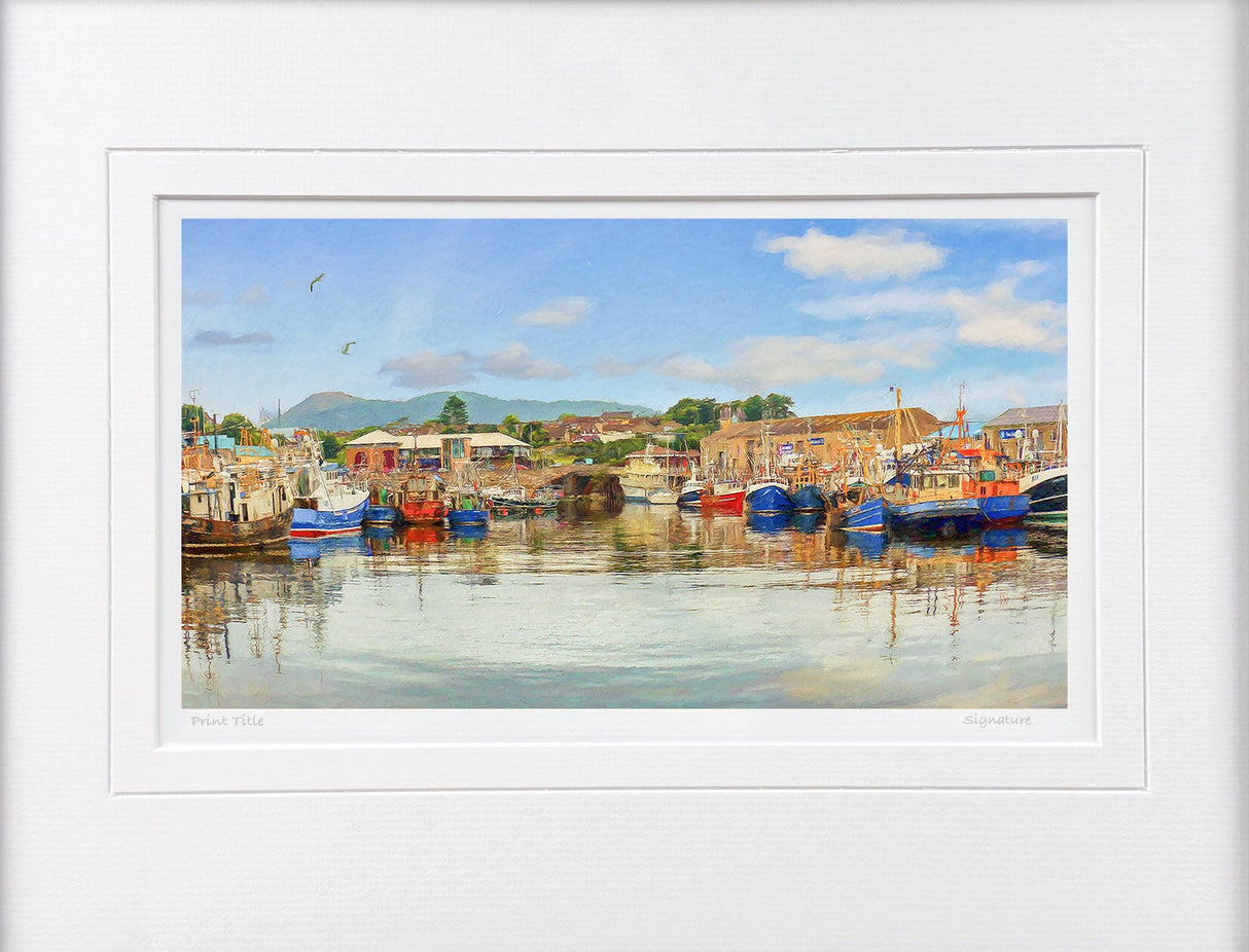 Quiet Day At The Harbour, Kilkeel