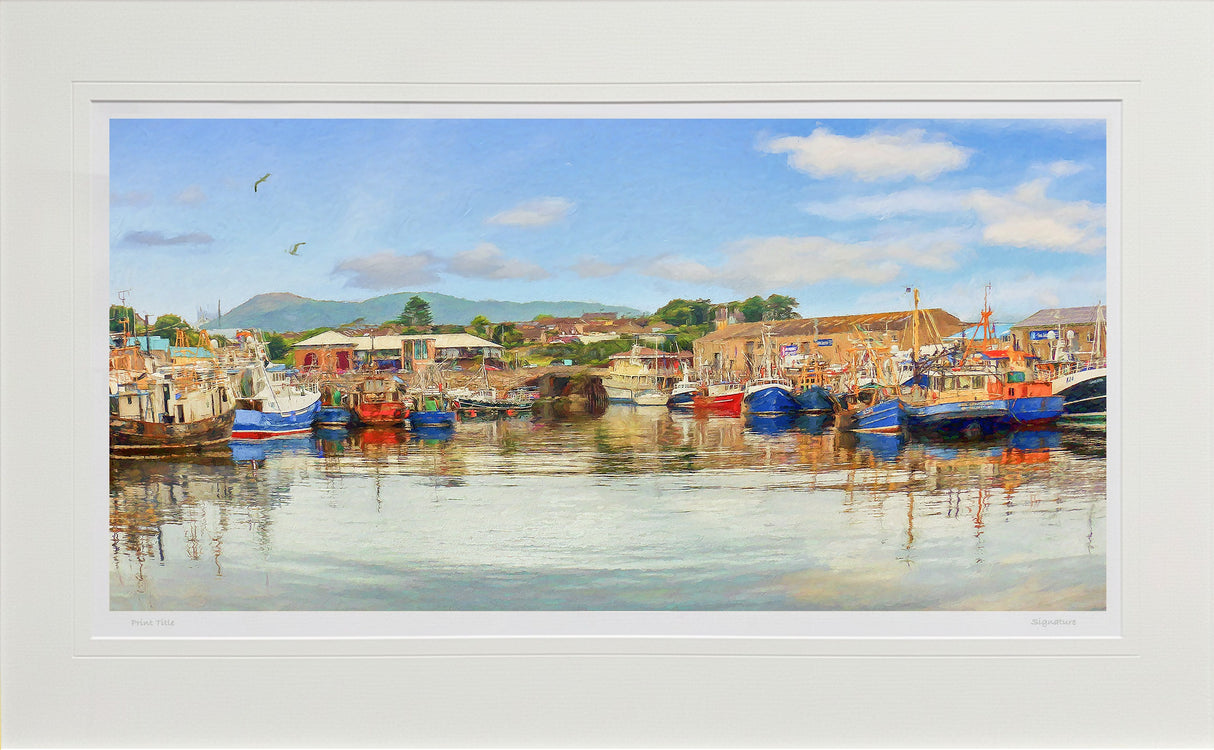 Quiet Day At The Harbour, Kilkeel