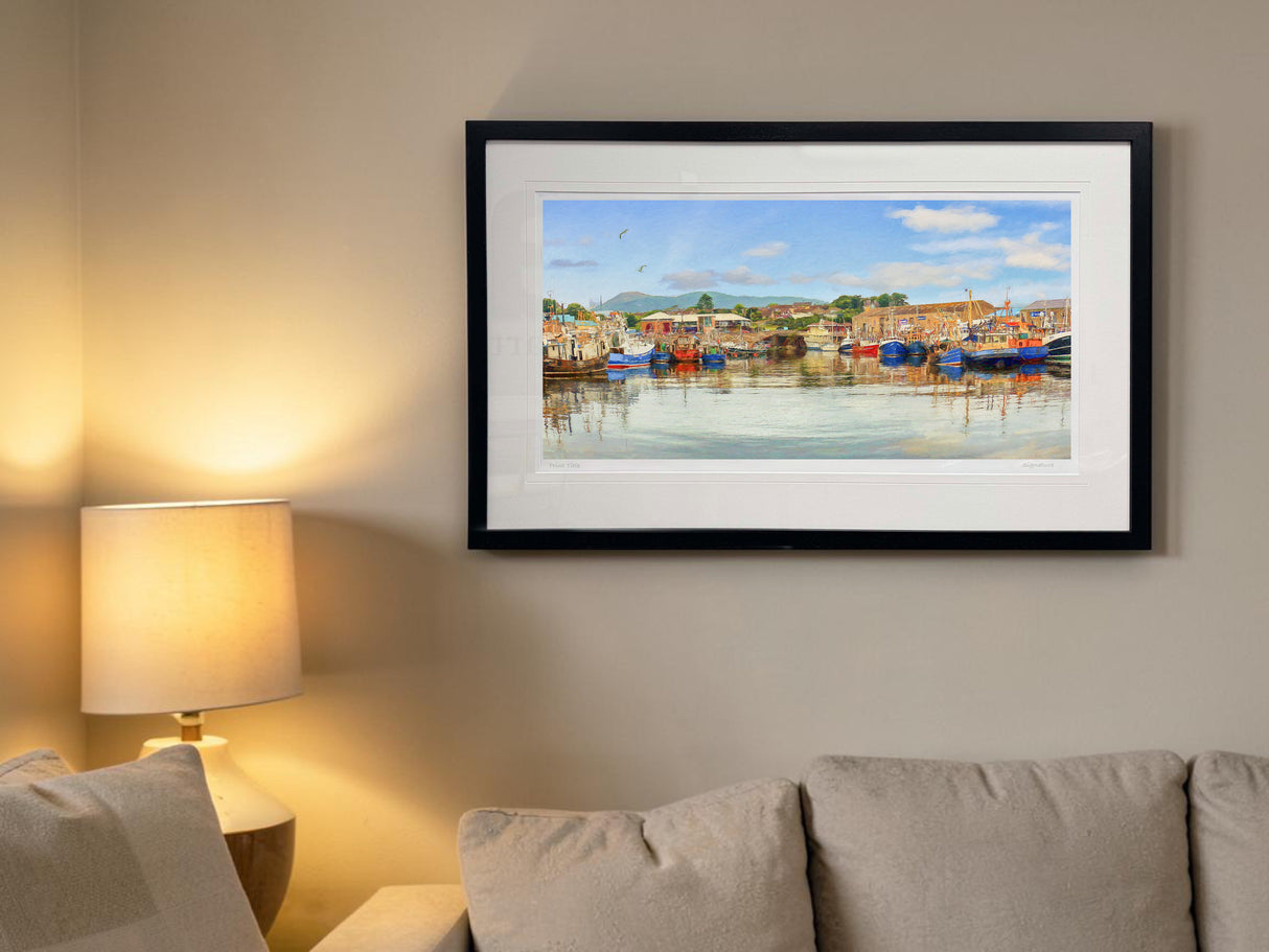 Quiet Day At The Harbour, Kilkeel