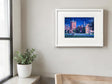 Quiet Evening, Campbell College - Small Framed White