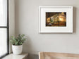 Quiet Evening, The Crown Bar - Small Framed White