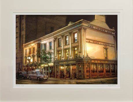 Quiet Evening, The Crown Bar - Standard Print Only