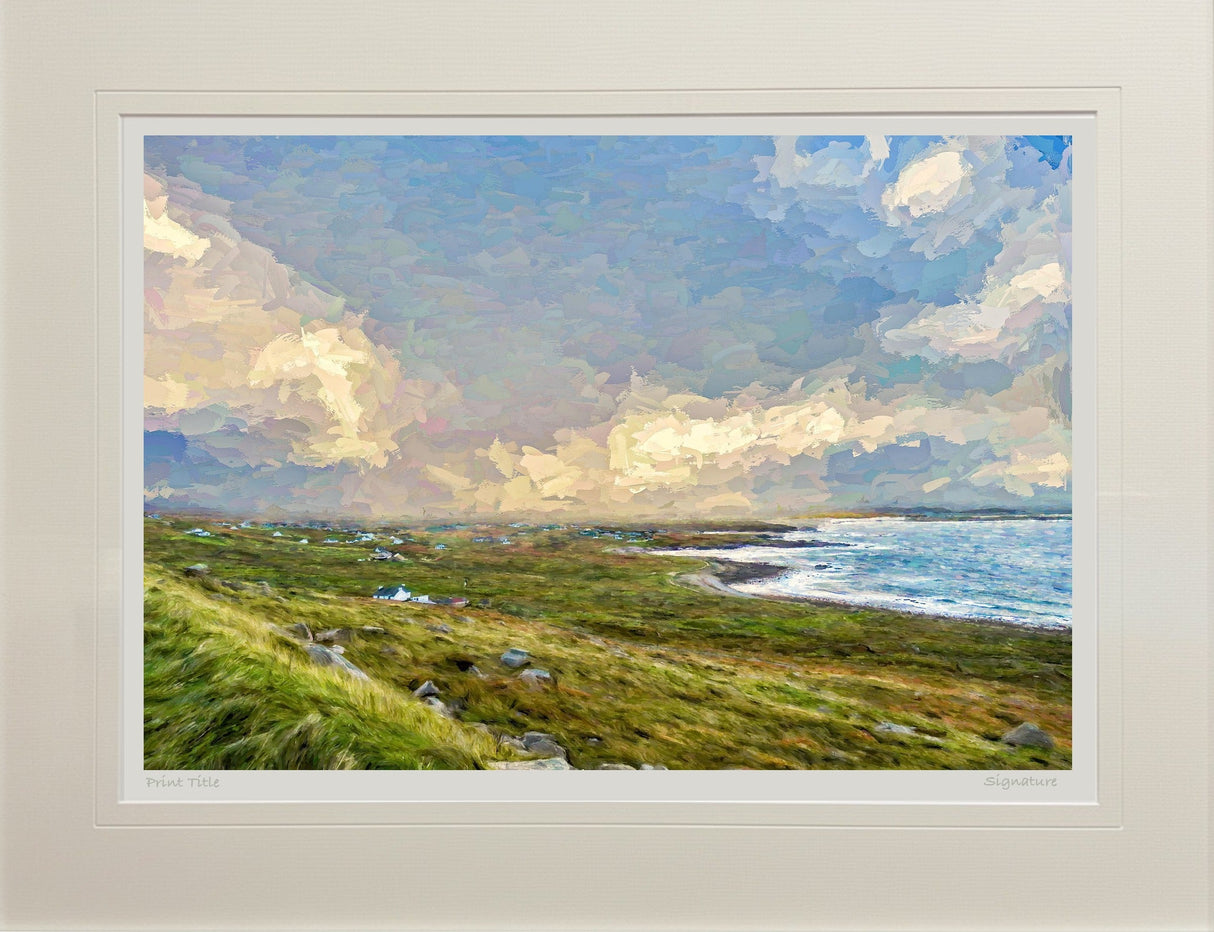 Rain Coming, Brinlack - signed limited edition print by Lucas Creative Art
