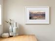 Red Sky At Night, Holywood - signed limited edition print by Lucas Creative Art