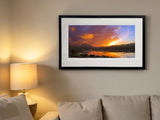 Red Sky In The Morning..., Gweedore - signed limited edition print by Lucas Creative Art