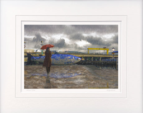 Reflections Of Belfast - signed limited edition print by Lucas Creative Art