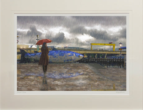 Reflections Of Belfast - signed limited edition print by Lucas Creative Art