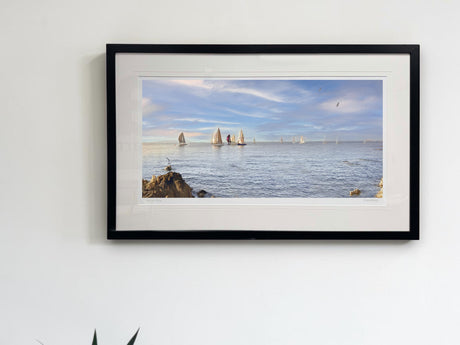Regatta, Ballyholme - signed limited edition print by Lucas Creative Art