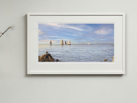 Regatta, Ballyholme - signed limited edition print by Lucas Creative Art