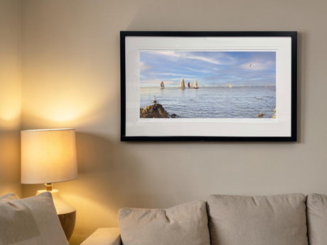 Regatta, Ballyholme - signed limited edition print by Lucas Creative Art
