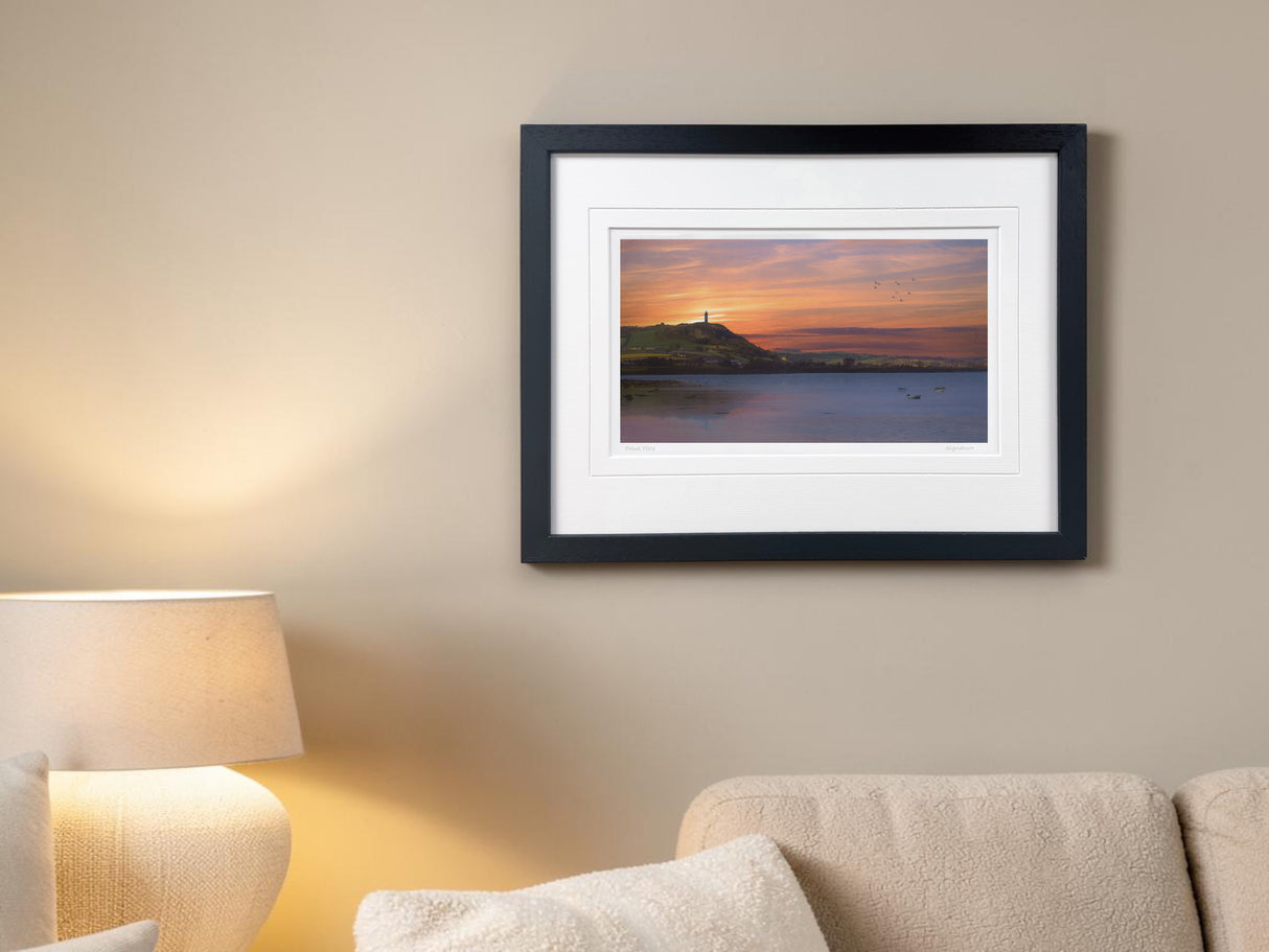 Scrabo Sunset from Islandhill