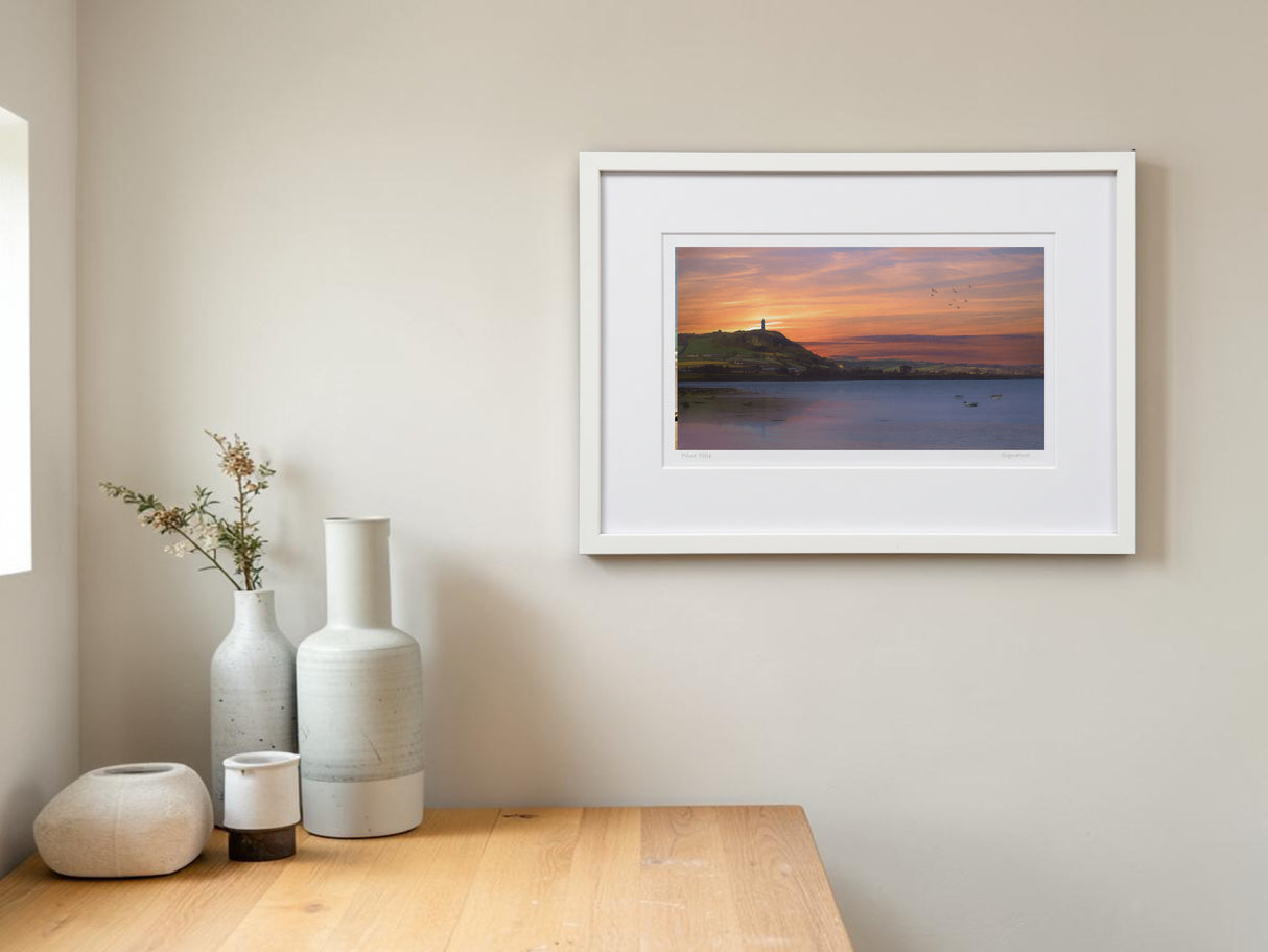 Scrabo Sunset from Islandhill