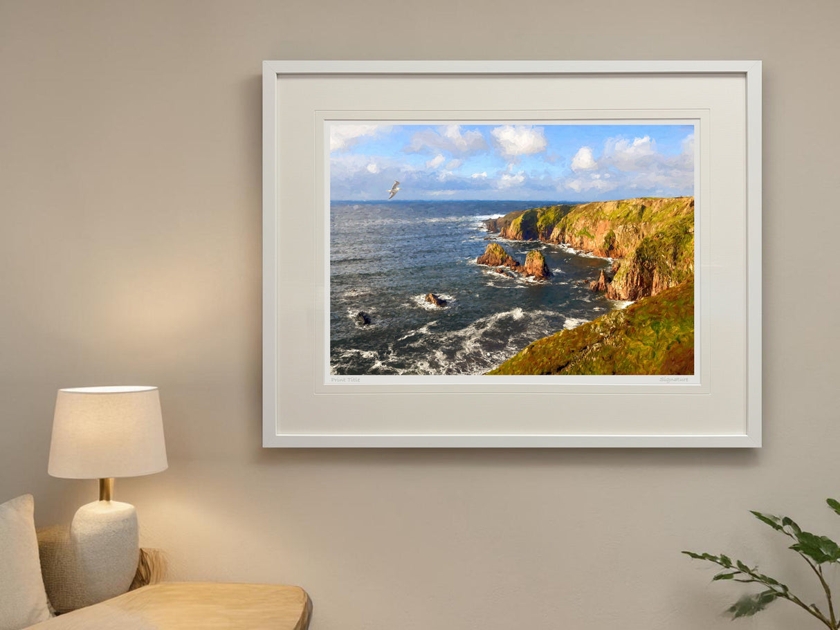 Sea Breezes, Altawinny - signed limited edition print by Lucas Creative Art