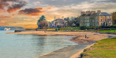 Seapark, Holywood - signed limited edition print by Lucas Creative Art