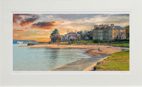 Seapark, Holywood - signed limited edition print by Lucas Creative Art