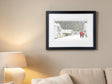 Snowy Day, Crawfordburn - signed limited edition print by Lucas Creative Art