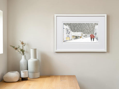 Snowy Day, Crawfordburn - signed limited edition print by Lucas Creative Art