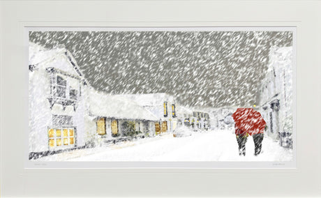 Snowy Day, Crawfordburn - signed limited edition print by Lucas Creative Art