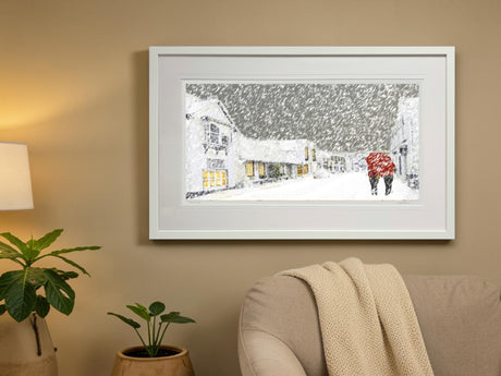 Snowy Day, Crawfordburn - signed limited edition print by Lucas Creative Art