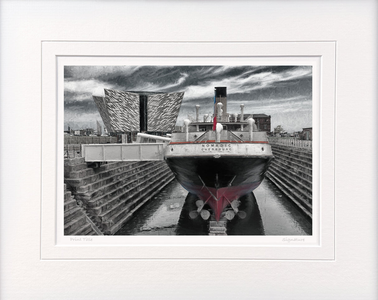 SS Nomadic, Belfast - Small Print Only