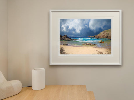 Storm Clouds - Standard Framed White