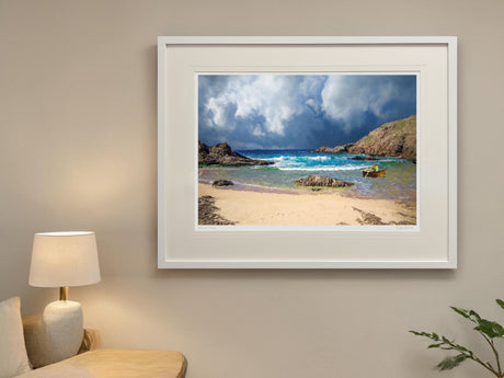 Storm Clouds - XL Framed White