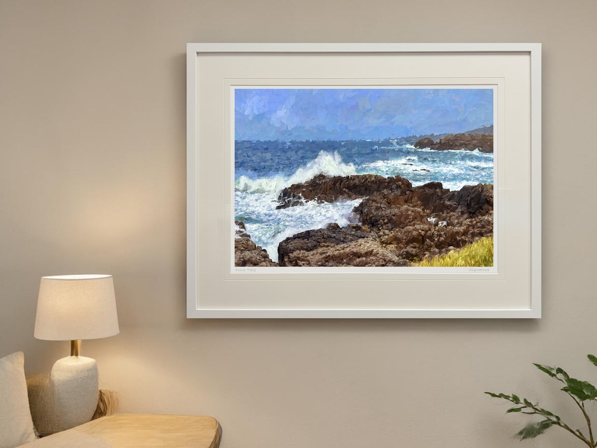 Storm Force - XL Framed White