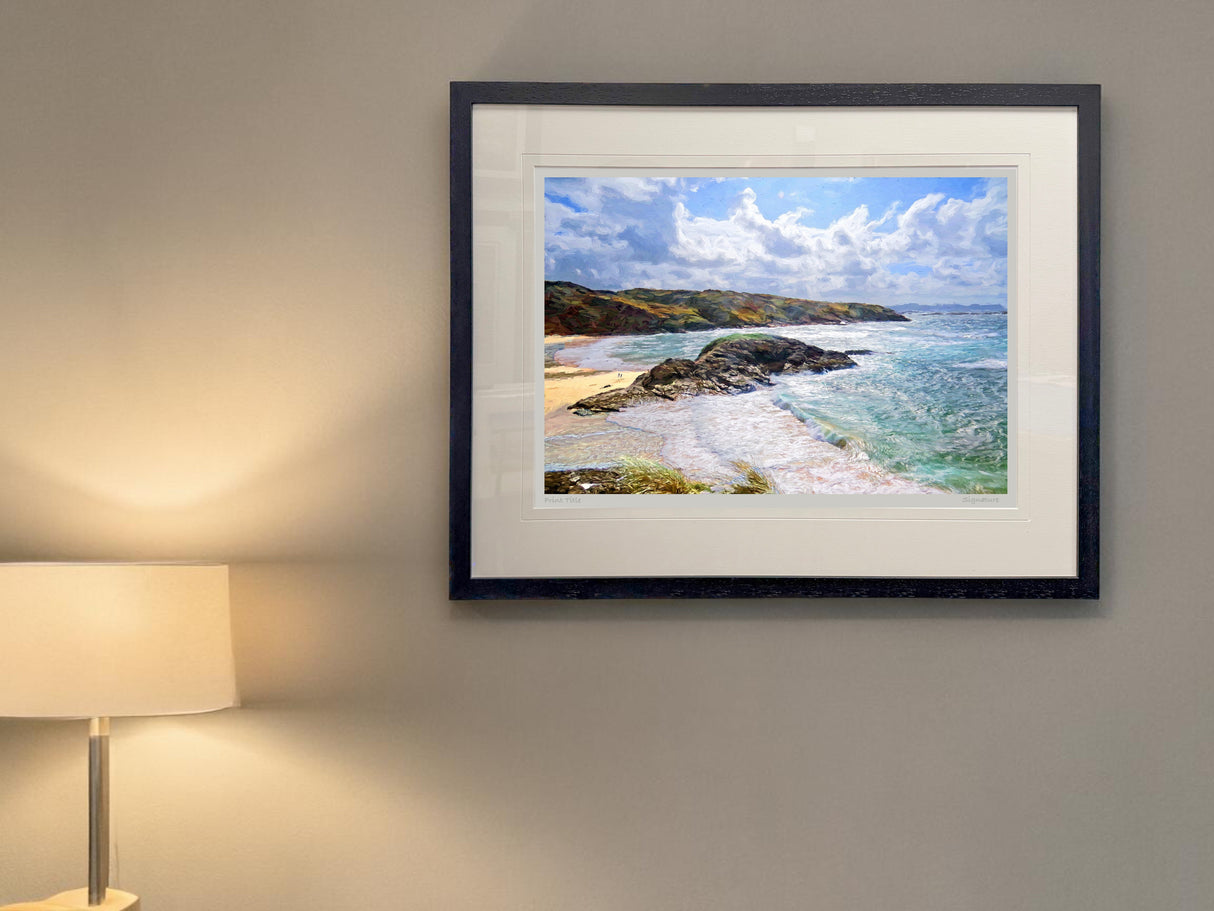 Stormy Day - Standard Framed Black
