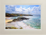 Stormy Day, Murder Hole Beach, Rosguill - signed limited edition print by Lucas Creative Art