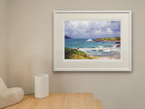 Stormy Day Port na Blagh - Standard Framed White