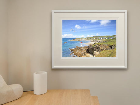 Summer Port na Blagh - Standard Framed White