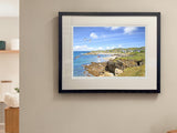 Summer Port na Blagh - XL Framed Black