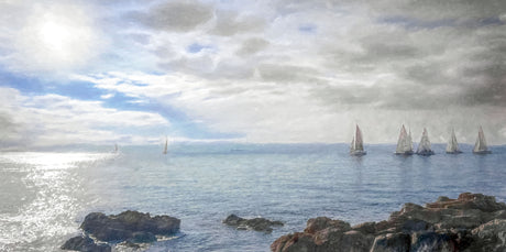Summers Evening, Bangor - signed limited edition print by Lucas Creative Art