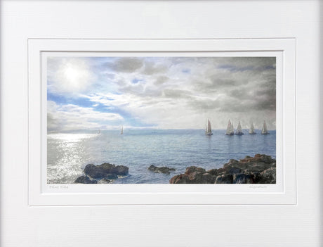 Summers Evening, Bangor - signed limited edition print by Lucas Creative Art