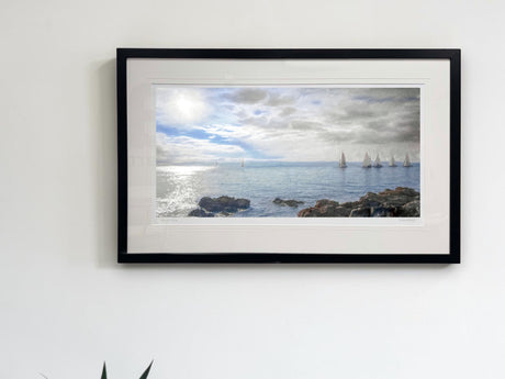 Summers Evening, Bangor - signed limited edition print by Lucas Creative Art