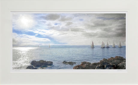 Summers Evening, Bangor - signed limited edition print by Lucas Creative Art